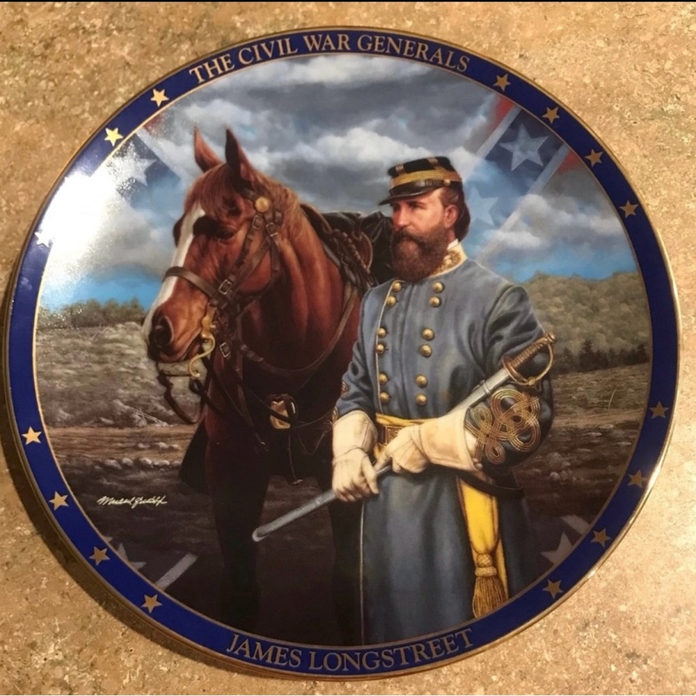 Civil War Generals Collector Plate